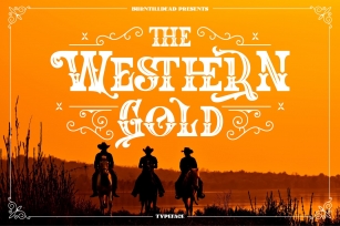 The Western Gold Font Download
