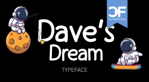 CF Daves Dream PERSONAL Font Download