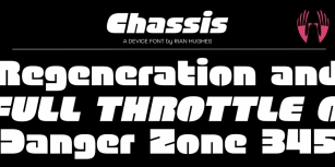 Chassis Font Download