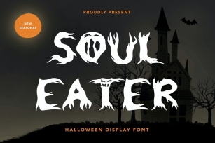 Soul Eater - Halloween Display Font Font Download