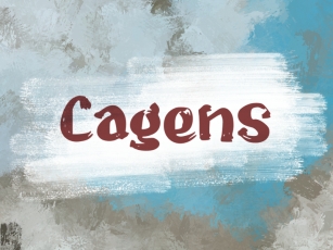 C Cagens Font Download
