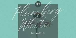 Flumbery White Font Download