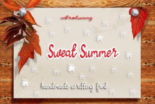Sweat Summer Font Download