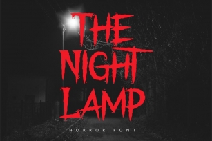 The Night Lamp Font Download
