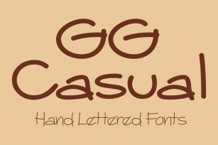 GG Casual Font Download