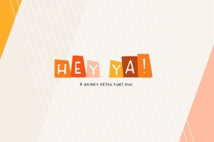 Hey Ya! Font Download