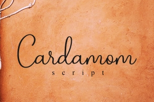 Cardamom Script Font Download