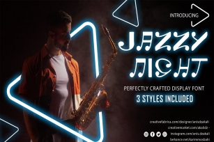 JAZZY NIGHT Font Download
