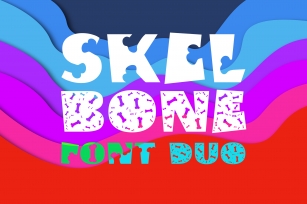 Skel Bone Duo Font Download