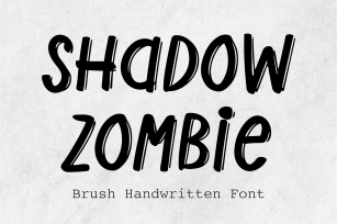 Shadow Zombie Font Download