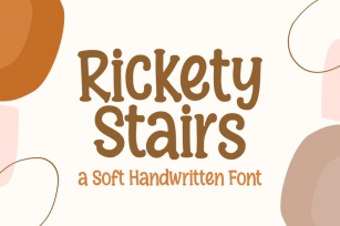Rickety Stairs Font Download