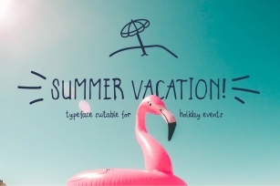 Summer Vacati Font Download