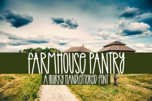 Farmhouse Pantry Font Download