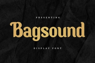Bagsound Font Download