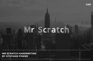 Mr Scratch Font Download