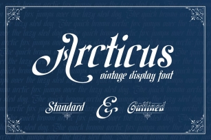 Arcticus Vintage Display Font Download