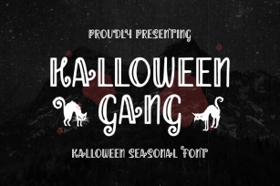 Halloween Gang Font Download