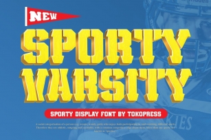 Sporty Varsity Font Download
