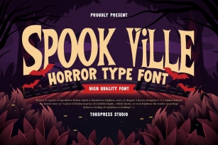 Spook Ville Font Download