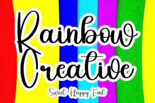 Rainbow Creative Font Download
