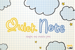 Quick Note Font Download