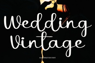 Wedding Vintage Font Download