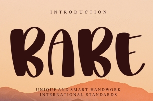 Babe Font Download