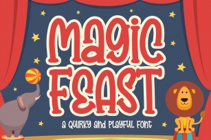 Magic Feast a Quirky and Playful Font Download