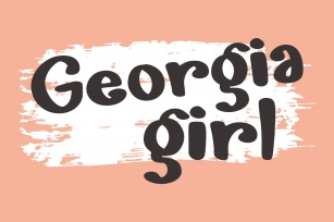 Georgia Girl Font Download