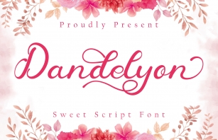 Dandelyon Font Download