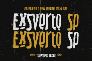 Exsverto Sp Font Download