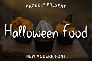 Halloween Food Font Download