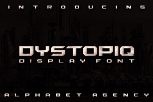 Dystopiq Font Download