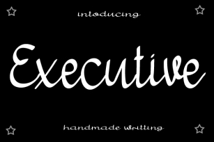 Executive Font Download