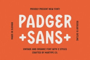 Padger Vintage Sans Display Font Download