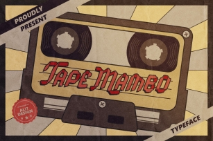 Tape Mambo Typeface Font Download