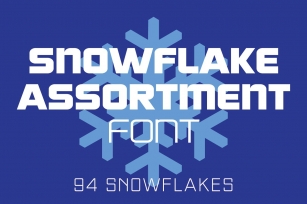 Snowflake Assortment Font Download