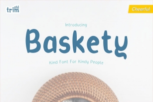 Baskety Kind Display Font Download