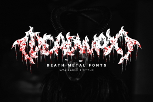 Deadwax - Death Metal Fonts Font Download