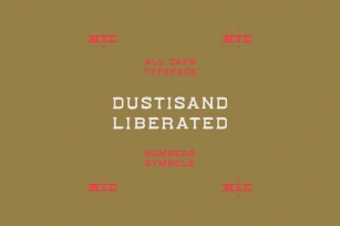 Dustisand Liberated Font Download