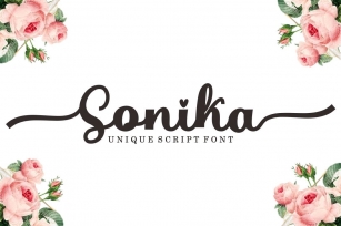Sonika Script Font Download