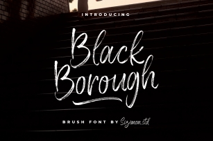 Black Borough Font Download