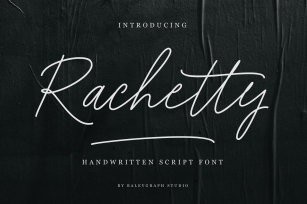 Rachetty -Handwritten Script Font Download