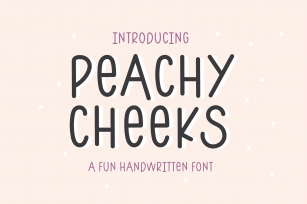 Peachy Cheeks Font Download
