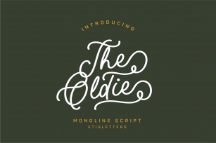 The Oldie Script Font Download