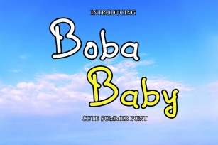 Boba Baby Font Download
