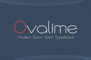 Ovalime Font Download