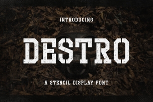 Destro Font Download