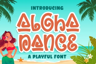 Aloha Dance a Quirky and Playful Font Download