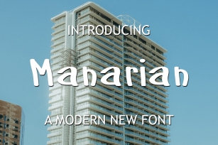 Manarian Font Download